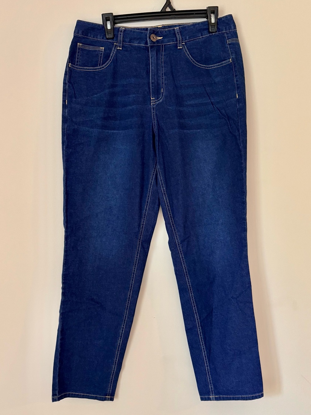 Giordano Blues Men's Straight Indigo Jeans - Classic Straight Fit SZ.32